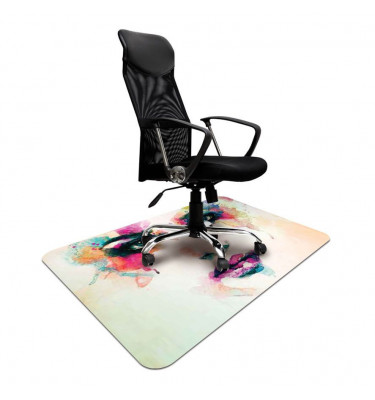 Elastyczna mata 100x140cm gr. 22mm ze wzorem 020 - AKWARELOWA TWARZ