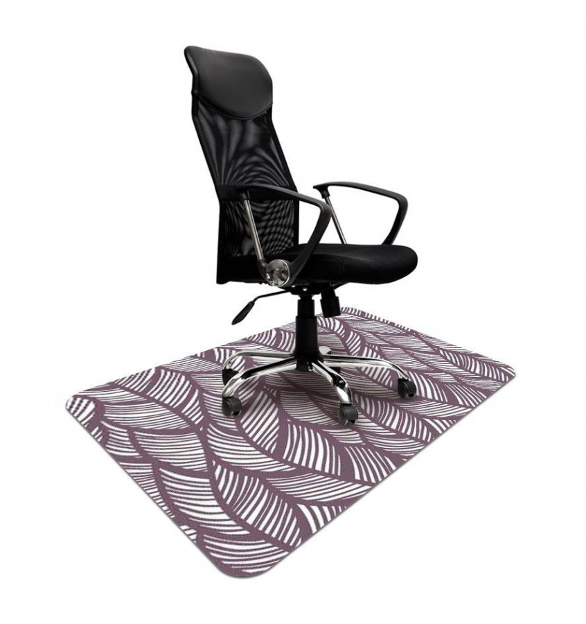 Elastyczna podkładka pod fotel 100x140cm gr. 22mm z nadrukiem 018 - PIÓRA