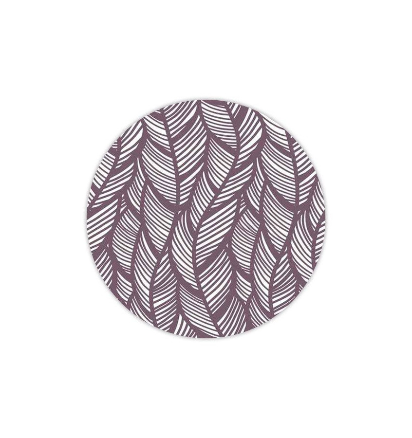 Elastyczna mata podłogowa pod krzesło z grafiką 018 - okrągła 100cm gr 22mm