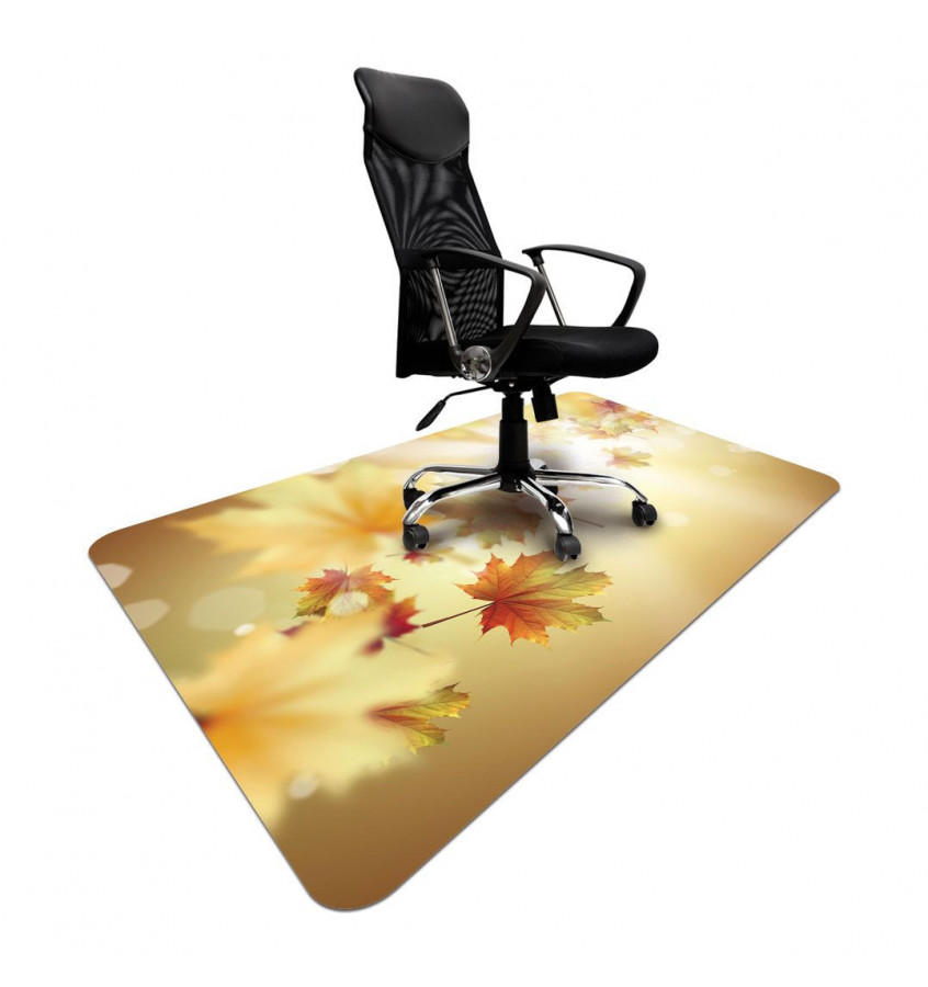 Elastyczna podkładka ochronna pod krzesło 120x180cm - gr. 22mm wzór 017 - JESIEŃ