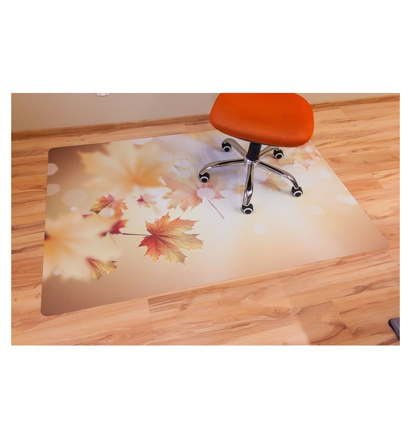 Elastyczna podkładka ochronna pod krzesło 120x180cm - gr. 22mm wzór 017 - JESIEŃ