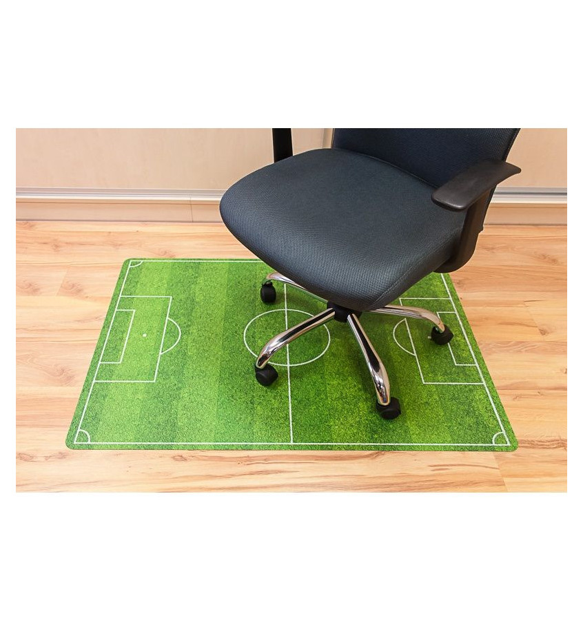 Elastyczna mata ochronna pod krzesło 80x120cm gr. 22mm z nadrukiem 016 - BOISKO