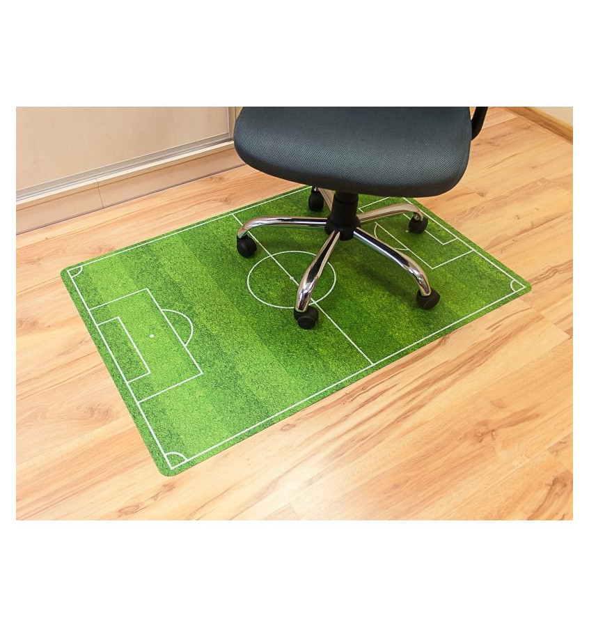 Elastyczna mata ochronna pod krzesło 80x120cm gr. 22mm z nadrukiem 016 - BOISKO