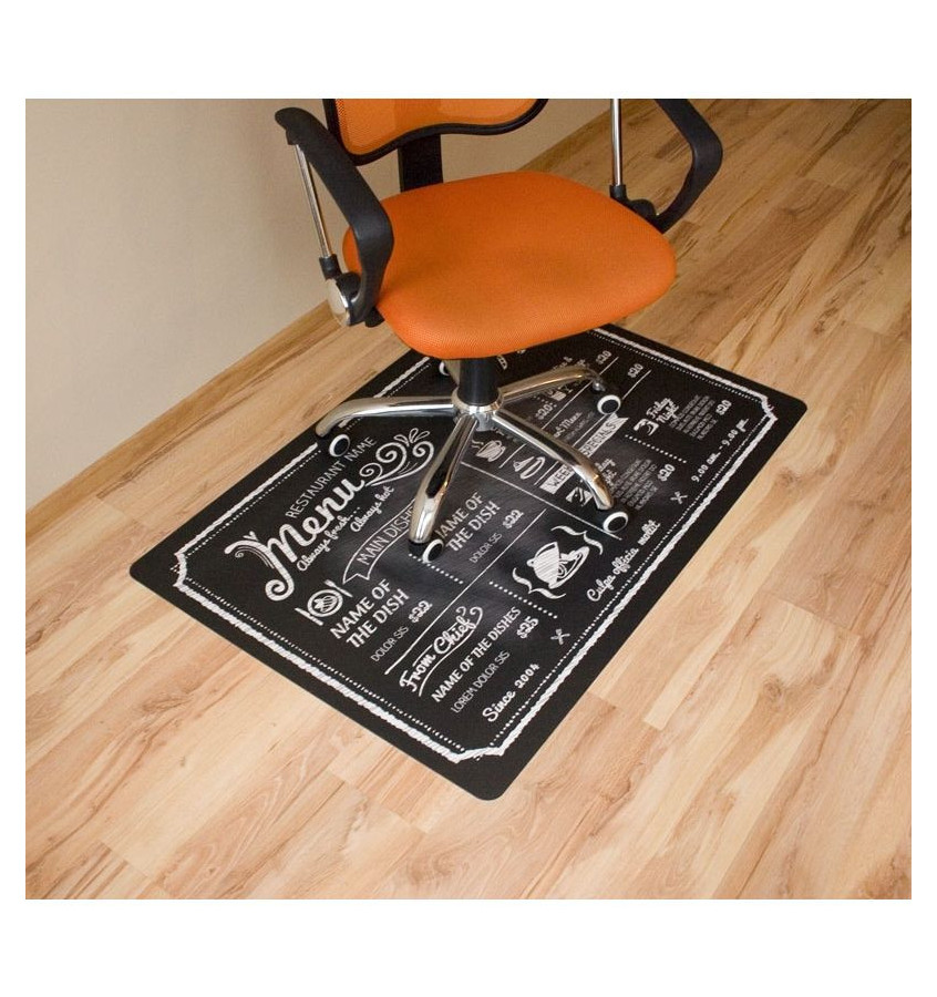 Elastyczna mata ochronna pod krzesło biurowe 80x120cm gr. 22mm wzór 015 - MENU