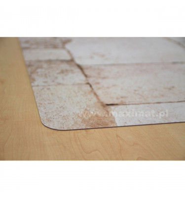 Elastyczne maty ochronne podłogowe 80x120cm gr. 22mm wzór 014 - KAMIENNA ŚCIEŻKA