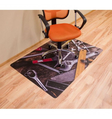 Elastyczna podkładka pod krzesło 80x120cm  gr. 22mm grafika 013 - NARZĘDZIA