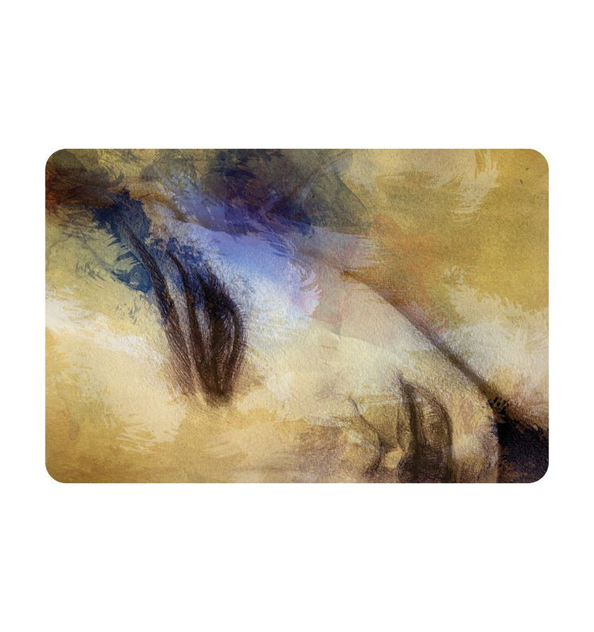 Elastyczna mata ochronna pod krzesło 120x180cm gr. 22 mm ze wzorem 011 - TWARZ