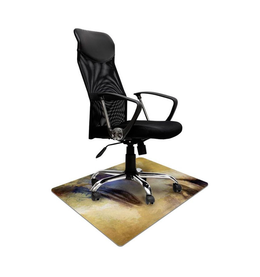 Elastyczna mata ochronna podłogowa 80x120cm gr. 22mm ze wzorem 011 - TWARZ