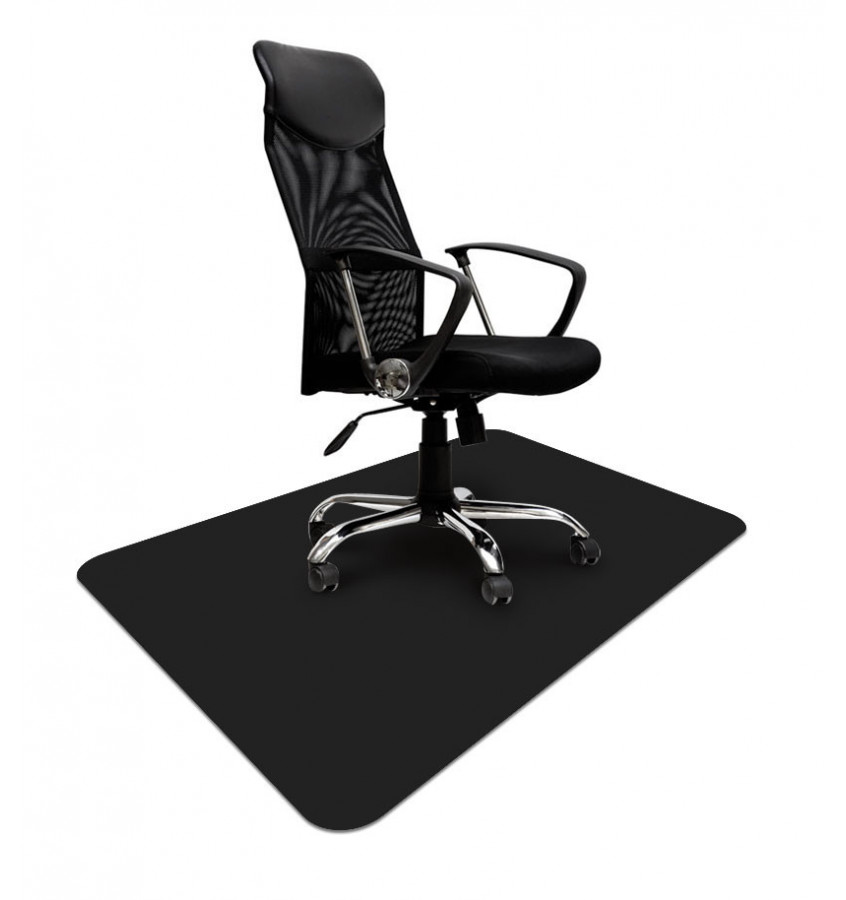 Mata ochronna 80x120cm czarna podkładka pod fotel gr 17mm