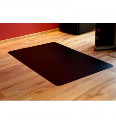 Mata ochronna 80x120cm czarna podkładka pod fotel gr 17mm