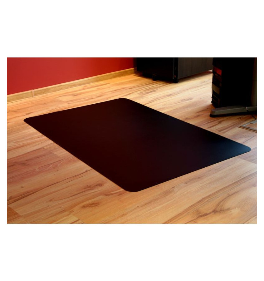 Mata ochronna 80x120cm czarna podkładka pod fotel gr 17mm