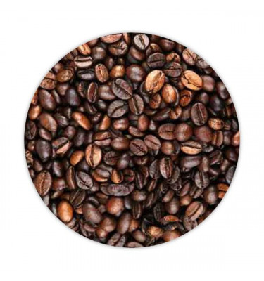 Elastyczna mata śr. 100 cm z grafiką 009 - KAWA  gr. 22mm