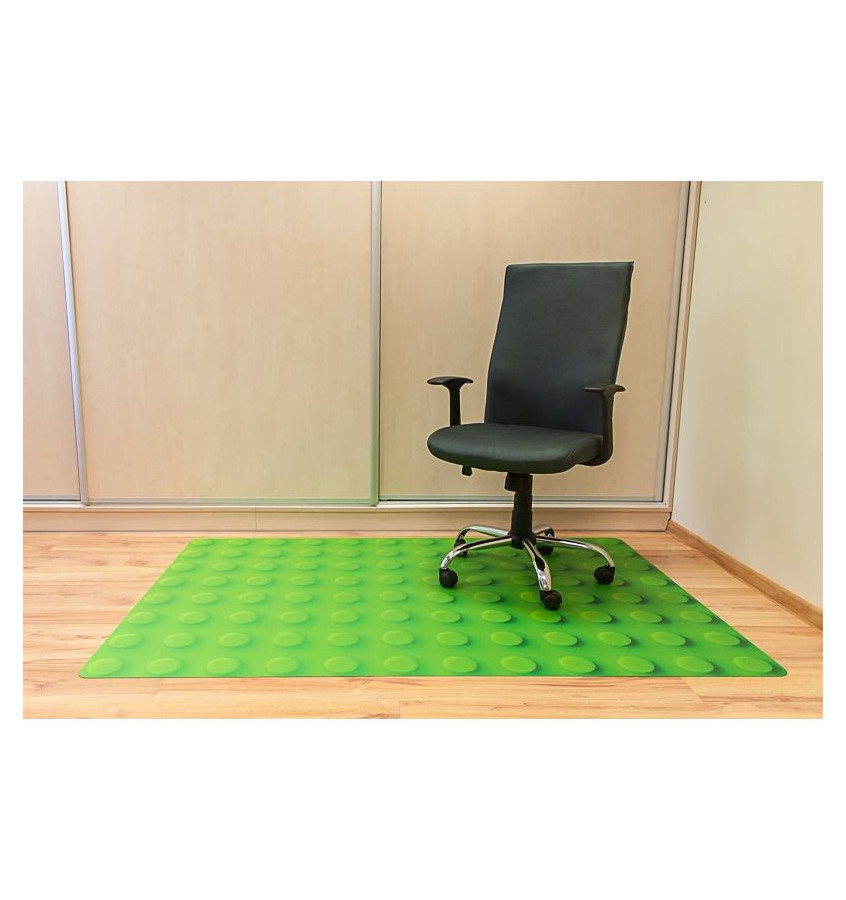 Elastyczna podkładka ochronna pod krzesło 120x180cm  gr. 22mm wzór 006 - KLOCEK