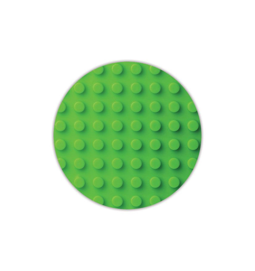 Elastyczna podkładka 100cm gr. 22mm wzór 006 - ZIELONY KLOCEK