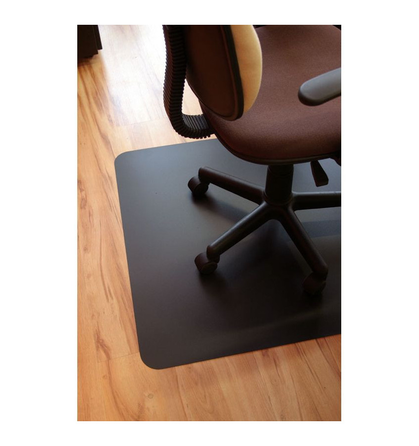 Mata ochronna 100x140cm pod krzesło biurowe CZARNA gr.1.7mm