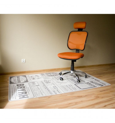 Elastyczne ochronne maty pod fotel 120x180cm - gr. 22mm  wzór 002 - STRONA GAZETY 