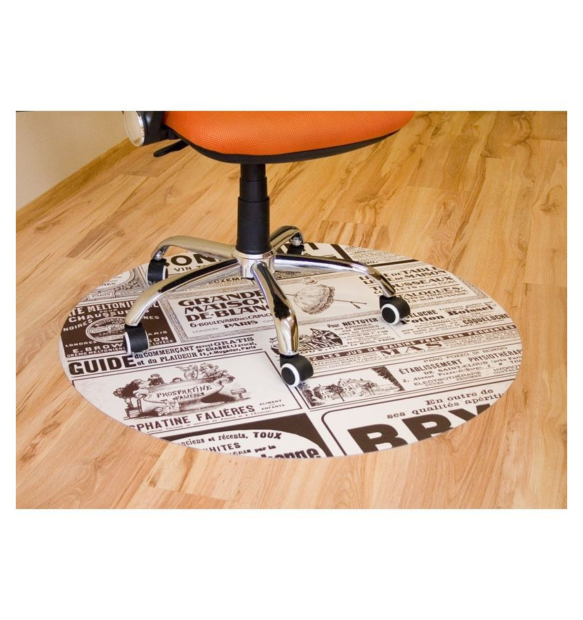 Elastyczna mata ochronna 100cm gr. 22mm z grafiką 002  - STRONA GAZETY