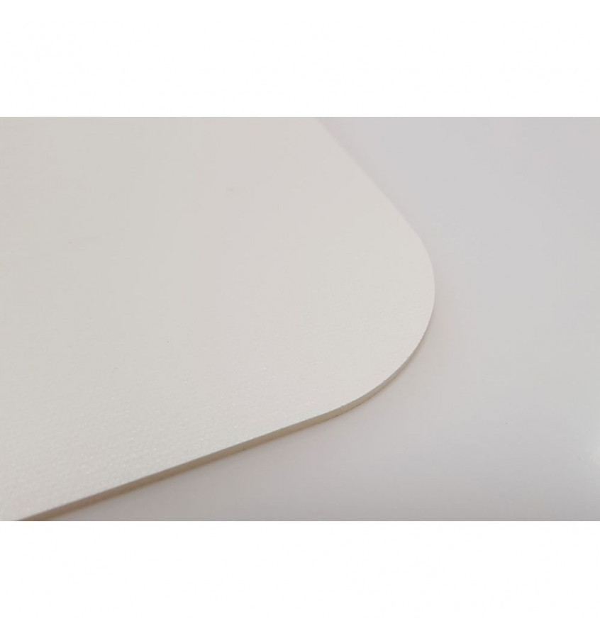 Antypoślizgowa elastyczna podkładka na biurko lub stół - DESKPAD 60x40 cm biała