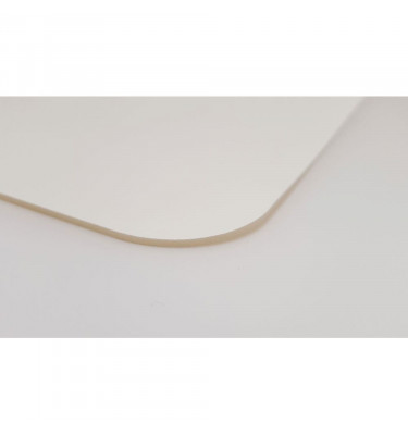 Antypoślizgowa elastyczna podkładka na biurko lub stół - DESKPAD 60x40 cm biała