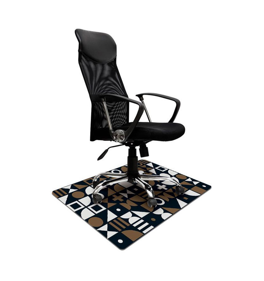 Elastyczna podkładka podłogowa 80x120cm gr. 22 mm nadruk 081 - GEOMETRYCZNY