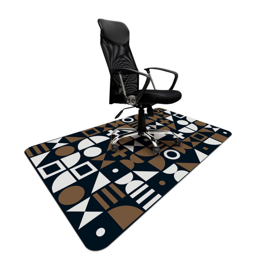 Mata 120x180cm gr 13mm wzór 081 - GEOMETRYCZNY