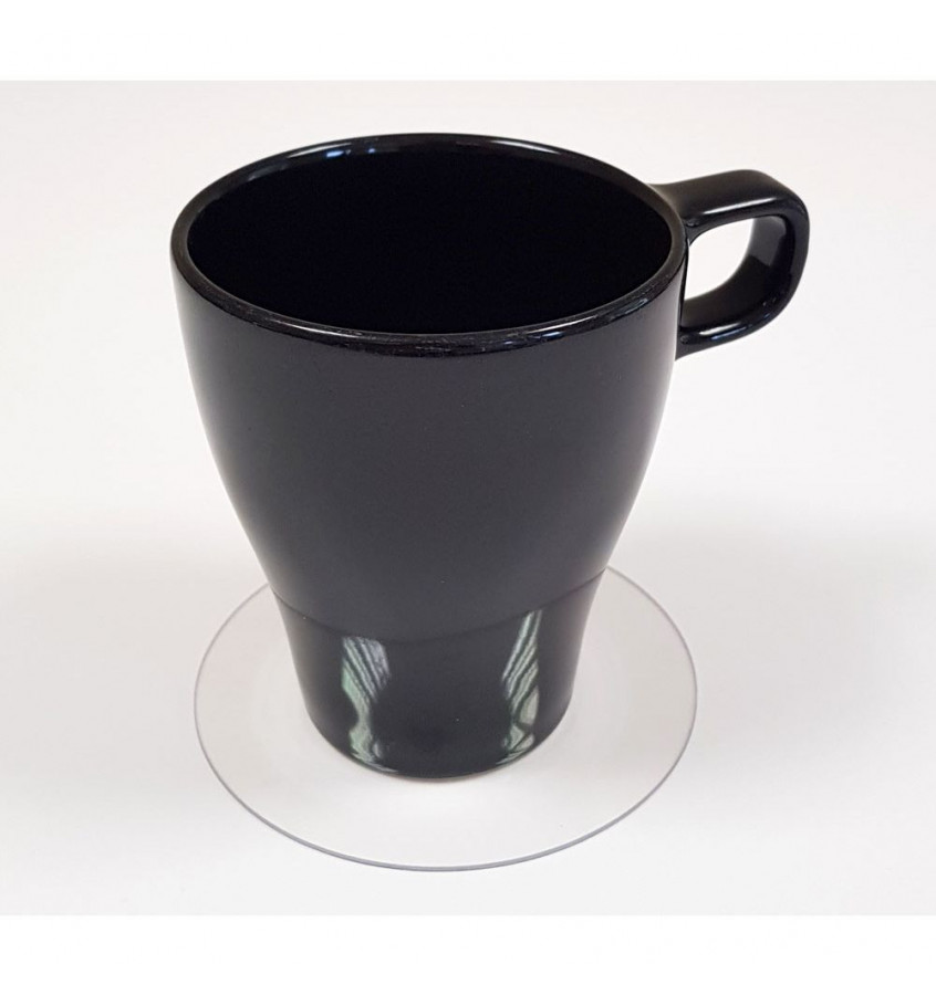 Podkładka pod kubek bezbarwna przezroczysta okrągła 10cm