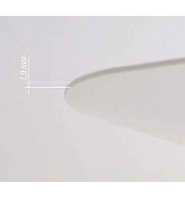 Bezbarwna antypoślizgowa mata ochronna pod krzesło 120x130cm