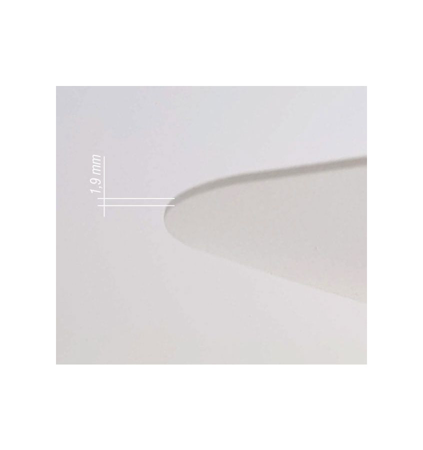 Bezbarwna antypoślizgowa mata ochronna pod krzesło 120x130cm