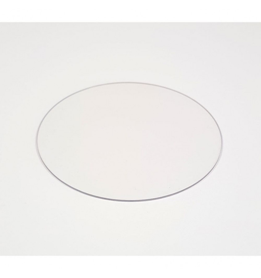 Podkładka pod kubek bezbarwna przezroczysta okrągła 10cm