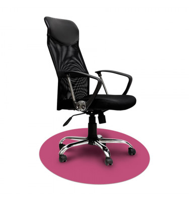 Samoprzylepna okrągła mata 100cm - Fioletowa