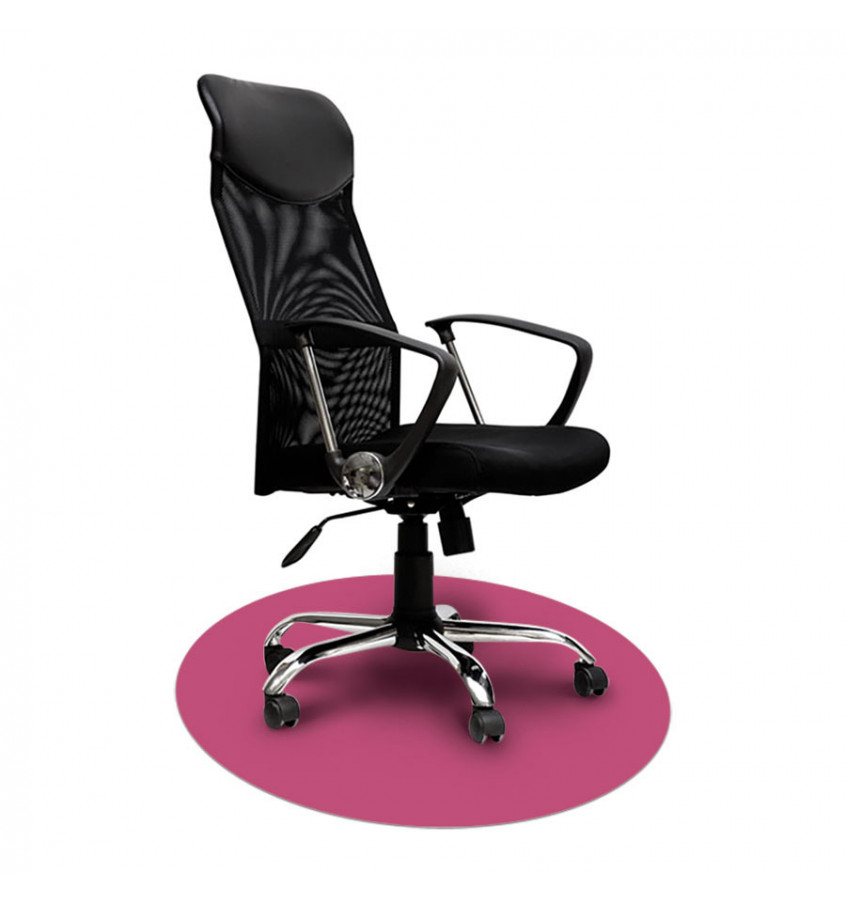 Samoprzylepna okrągła mata 100cm - Fioletowa