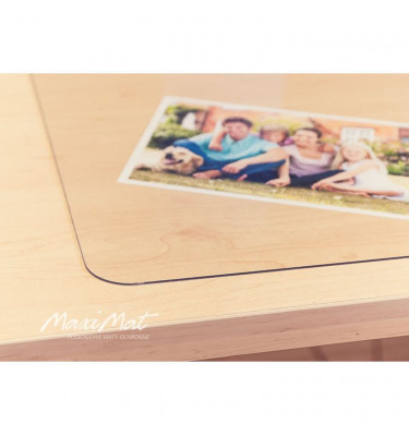 Przezroczysta podkładka z tworzywa na zamówienie dowolny kształt