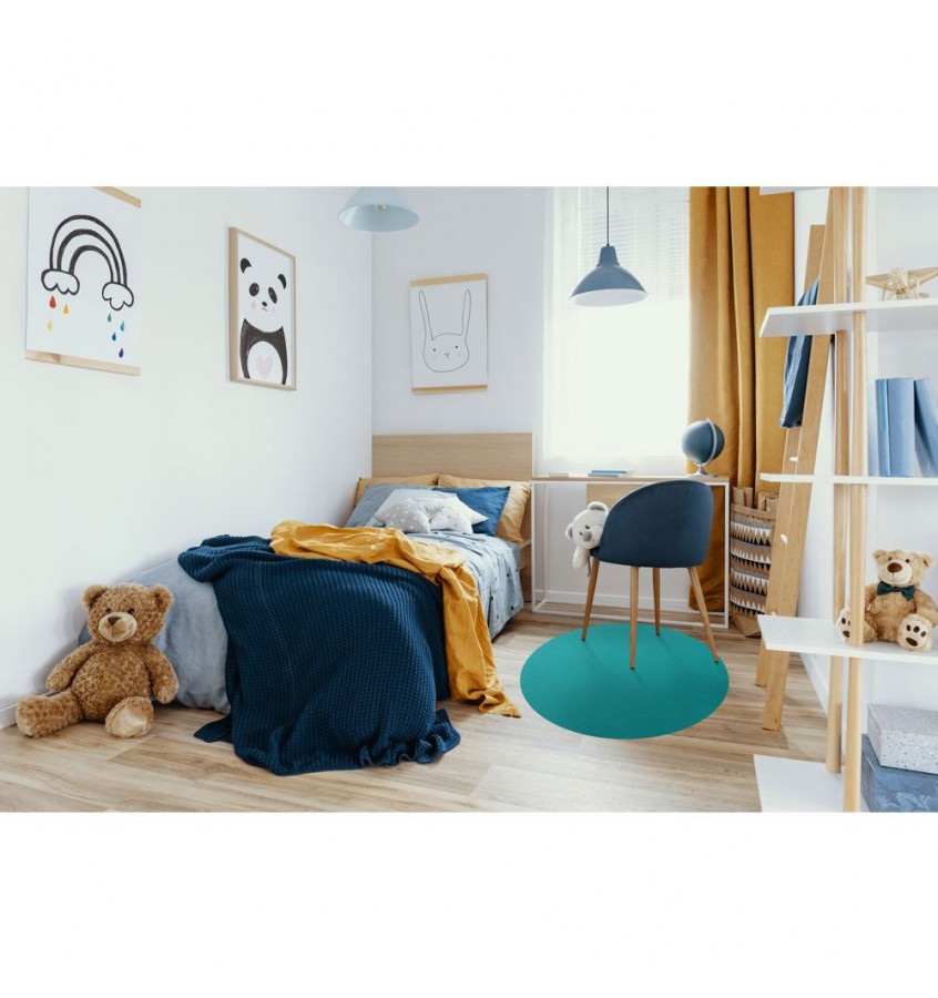 Samoprzylepna mata podkładka fi 100cm - Turkusowa