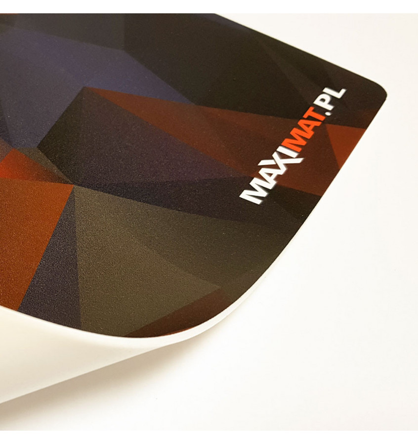 Elastyczna podkładka mata na biurko lub stół deskpad 45x30cm antypoślizgowy spód wzór 005 - DREWNO