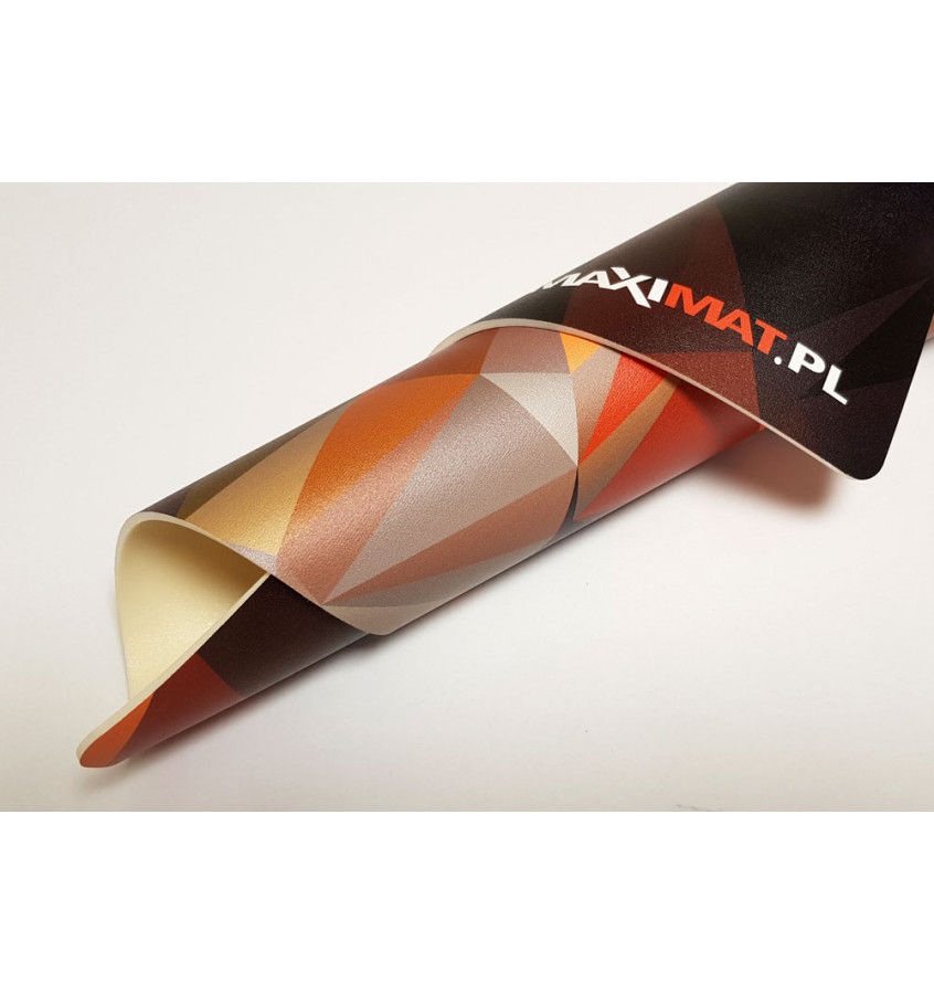 Mata na biurko podkładka na stół 45x30cm z antypoślizgowym spodem wzór 011 - TWARZ