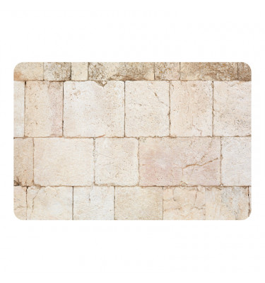 Mata antypoślizgowa na stół 45x30cm podkładka na biurko wzór 014 - KAMIENNA ŚCIEŻKA