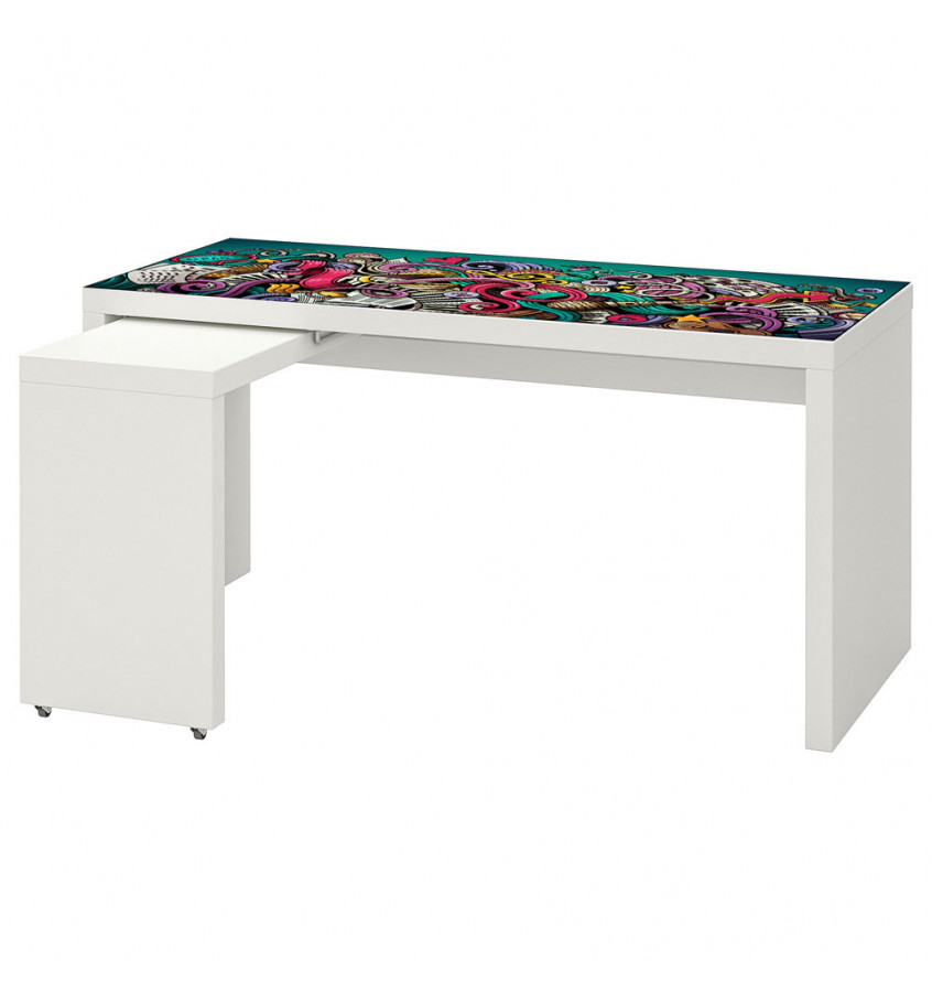 Podkładka 151x65cm na biurko MALM z IKEA