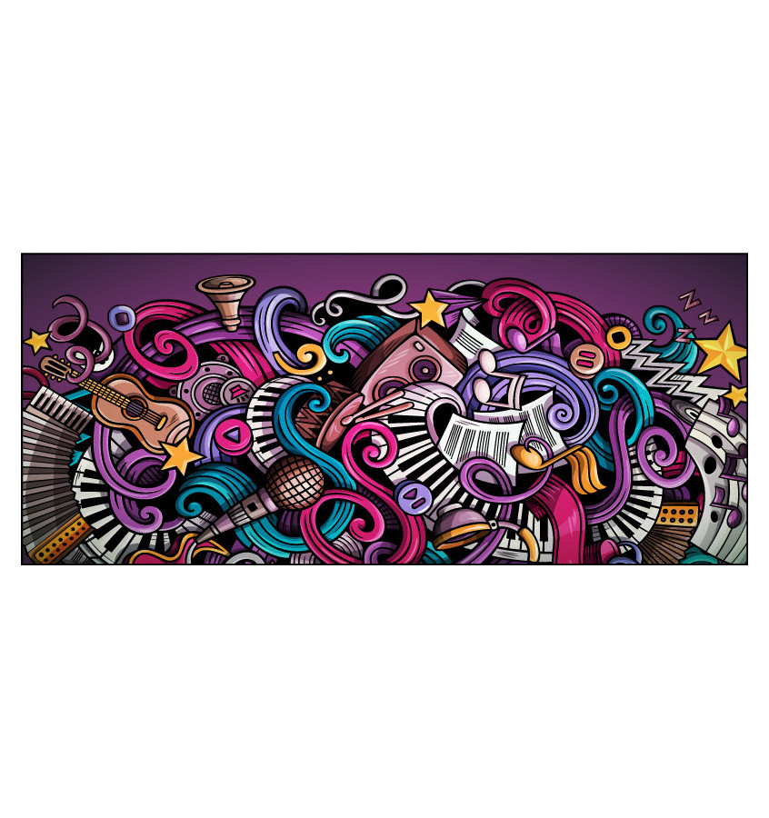 Mata 151x65cm na biurko MALM z IKEA 151x65cm