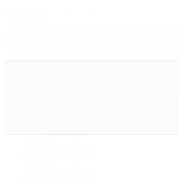 Mata na biurko MALM z IKEA 151x65cm antypoślizgowa - BIAŁA podkładka