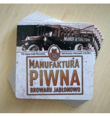 Podkładki pod piwo tzw wafle pod kubek - Z DOWOLNĄ GRAFIKĄ