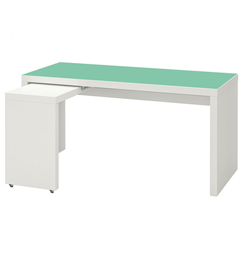 Podkładka na biurko MALM IKEA 151x65cm - MIĘTOWA ZIELONA