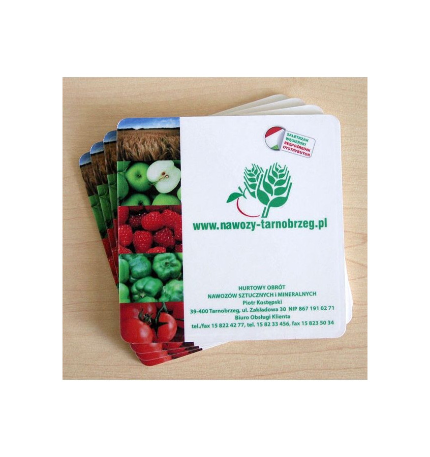 Podkładki pod piwo tzw wafle pod kubek - Z DOWOLNĄ GRAFIKĄ