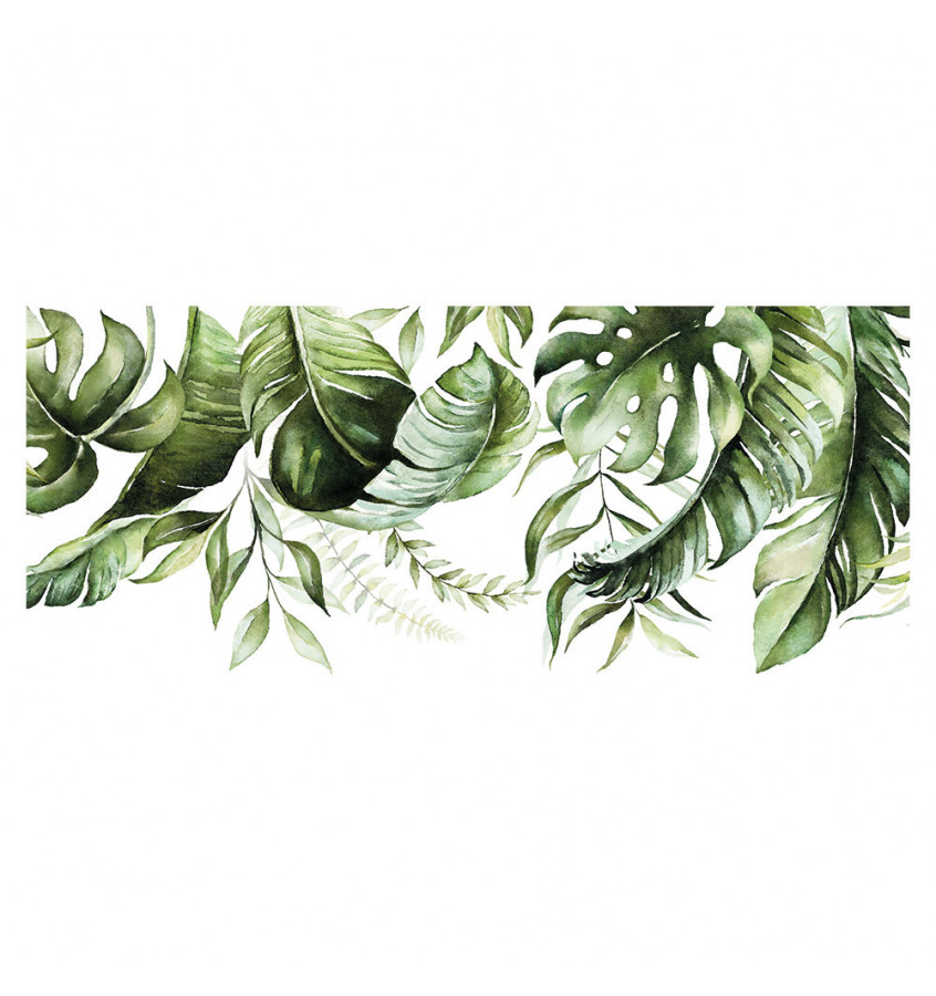 Mata na biurko 151x65cm MALM z IKEA podkładka ochronna EGZOTYCZNE LIŚCIE