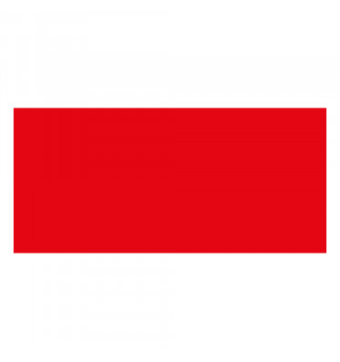 Mata na biurko MALM z IKEA 140x65cm ochronna podkładka  - CZERWONA