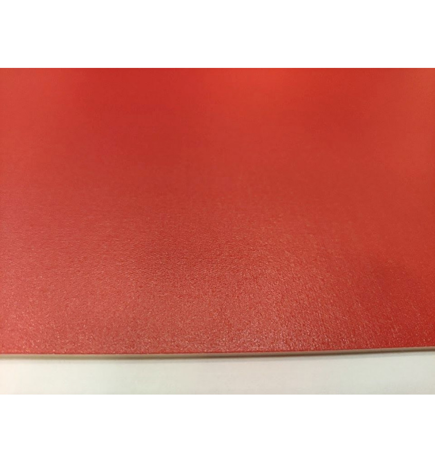 Mata na biurko MALM z IKEA 140x65cm ochronna podkładka  - CZERWONA