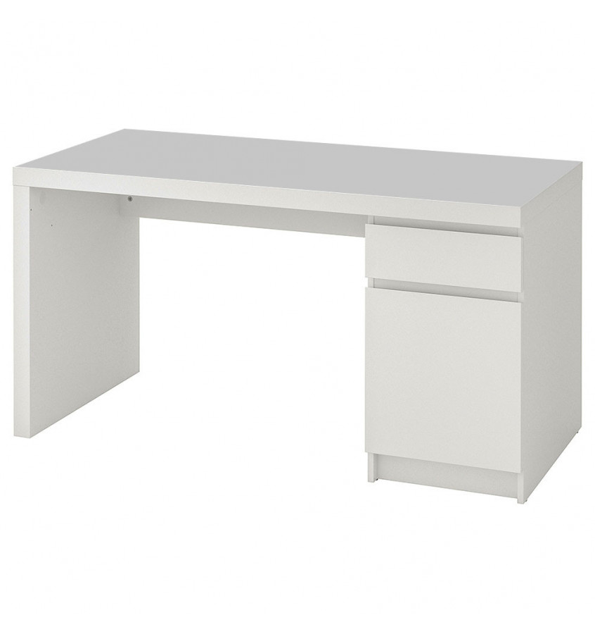 Podkładka 140x65cm na biurko MALM z IKEA ochronna mata - SZARA