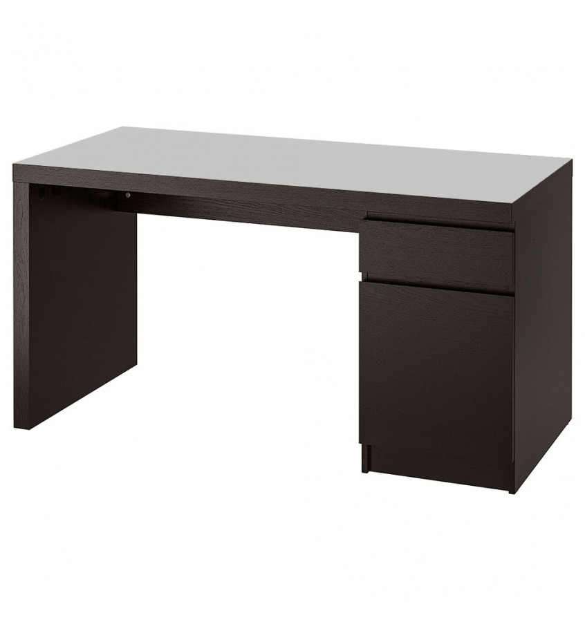 Podkładka 140x65cm na biurko MALM z IKEA ochronna mata - SZARA