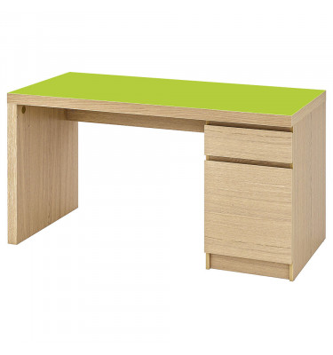 Podkładka na biurko MALM z IKEA 140x65cm mata ochronna - ZIELONA