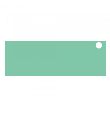 Podkładka 142x50cm mata na biurko MICKE z  IKEA - MIĘTOWA ZIELONA