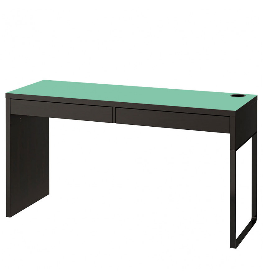 Podkładka 142x50cm mata na biurko MICKE z  IKEA - MIĘTOWA ZIELONA